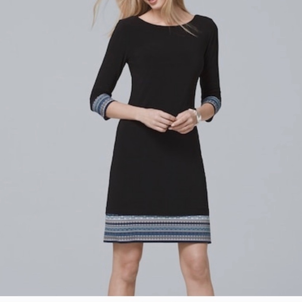 White house black market reversible dress.